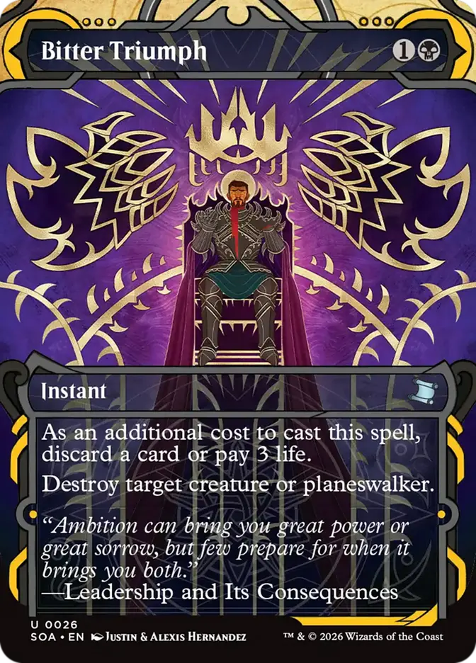 Bitter Triumph - 26 - Secrets of Strixhaven Mystical Archive