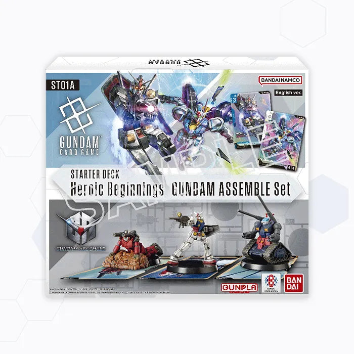 Gundam CG: ST-01a Gundam Assemble / Heroic Beginnings Starter Set