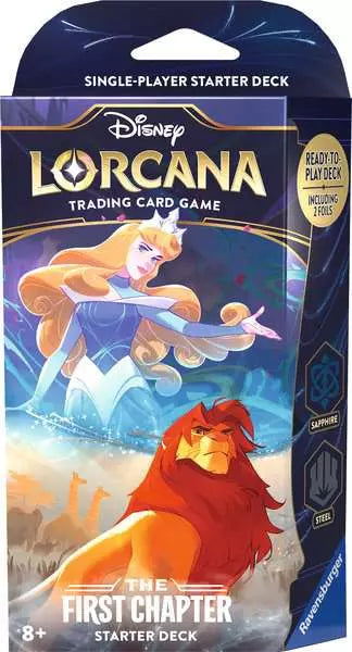 Disney Lorcana: The First Chapter TCG Starter Deck Sapphire & Steel