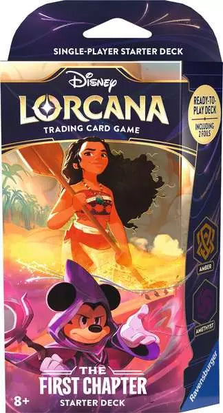 Disney Lorcana: The First Chapter TCG Starter Deck Amber & Amethyst