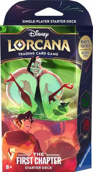 Disney Lorcana: The First Chapter TCG Starter Deck Emerald & Ruby