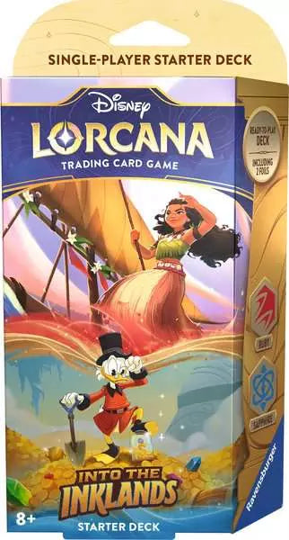 Disney Lorcana: Into the Inklands TCG Starter Ruby & Sapphire