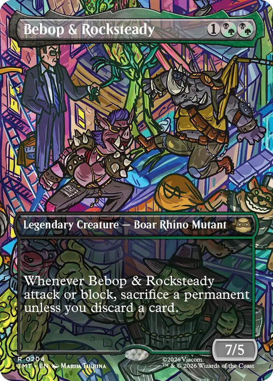 Bebop & Rocksteady [Borderless]