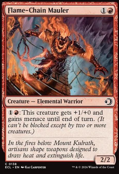 Flame-Chain Mauler [Foil]
