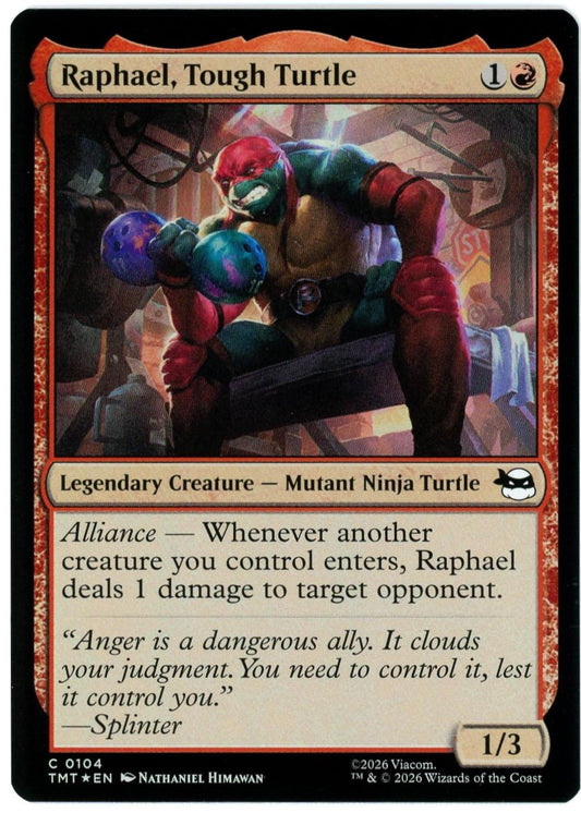 Raphael, Tough Turtle [Foil]