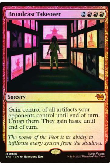 Broadcast Takeover [Foil]