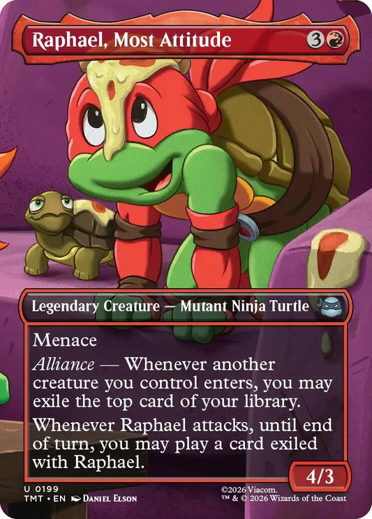 Raphael, Most Attitude [Borderless]