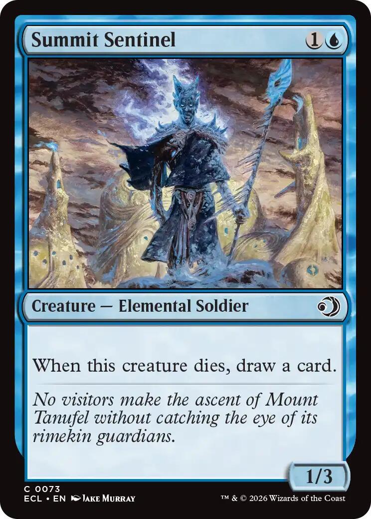 Lorwyn Eclipsed Summit Sentinel
