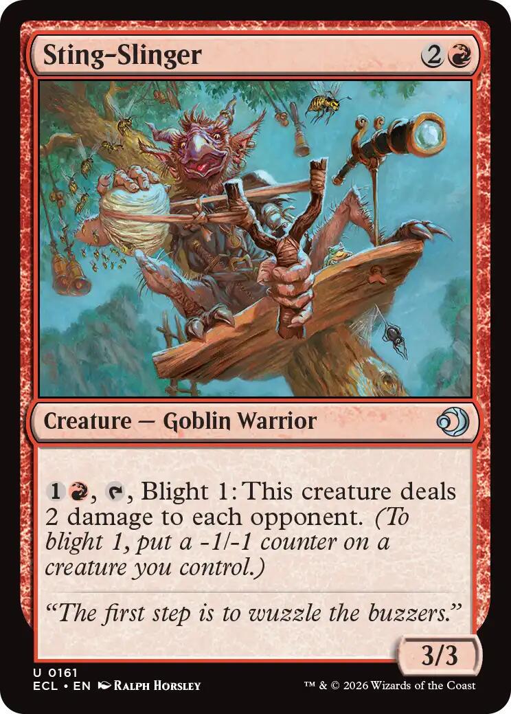 Lorwyn Eclipsed Sting-Slinger