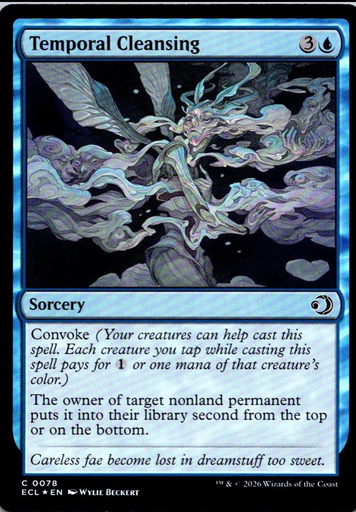 Temporal Cleansing [Foil]