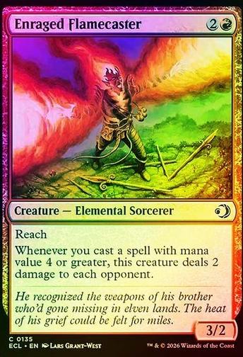 Enraged Flamecaster [Foil]