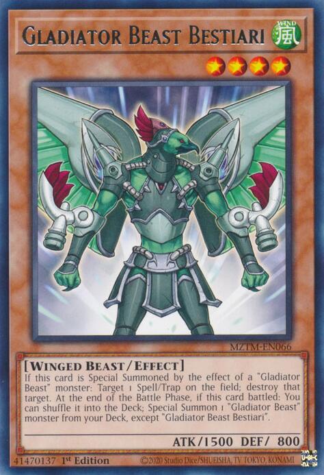 Gladiator Beast Bestiari MZTM-EN066