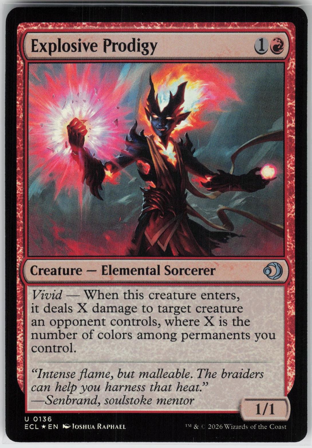 Explosive Prodigy [Foil]