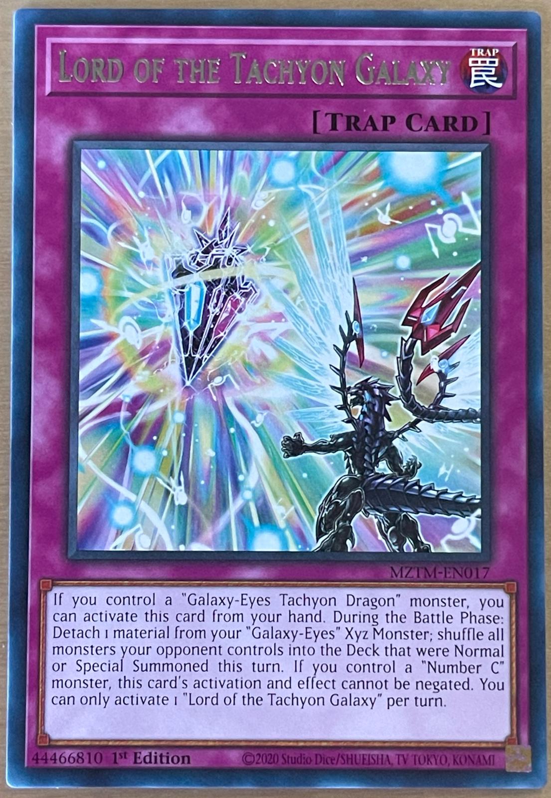 Lord of the Tachyon Galaxy MZTM-EN017