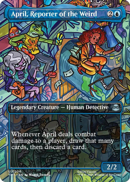 April, Reporter of the Weird [Borderless]