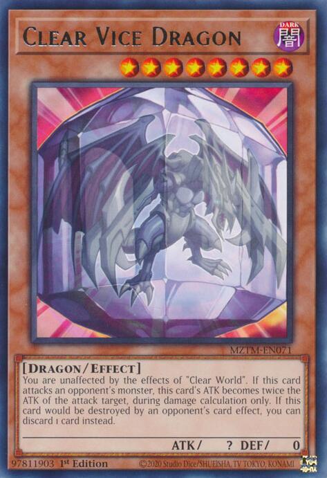 Clear Vice Dragon MZTM-EN071