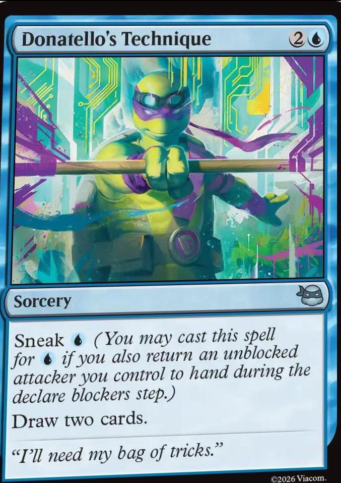 Donatello's Technique [Foil]