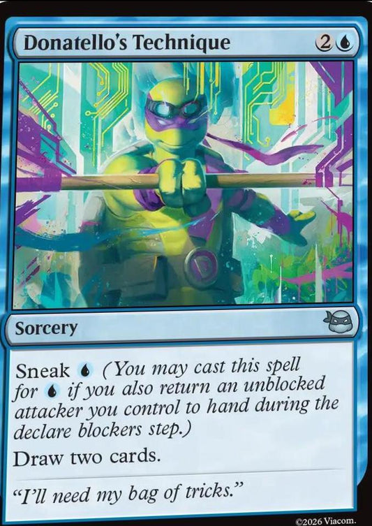 Donatello's Technique [Foil]