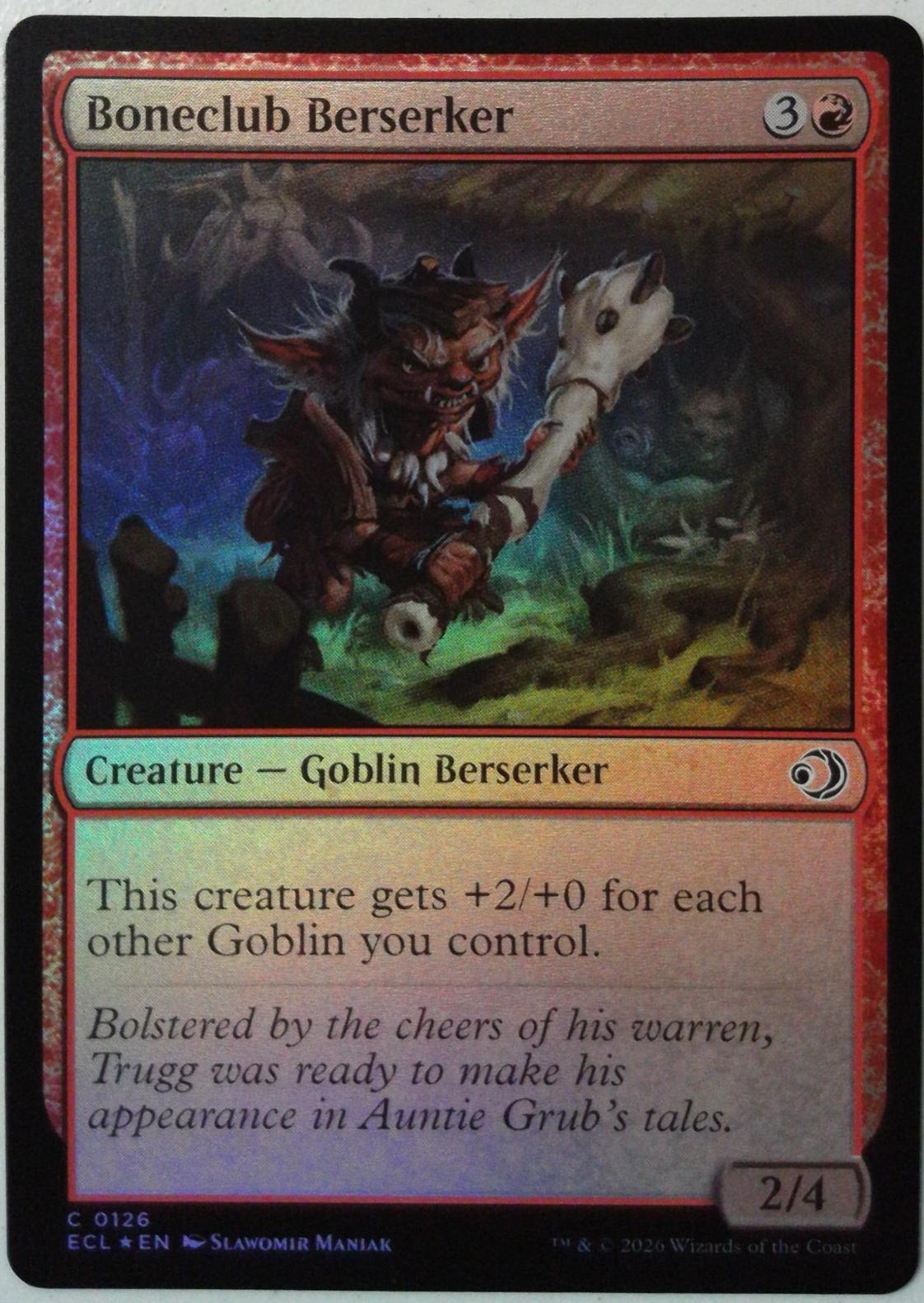 Boneclub Berserker [Foil]