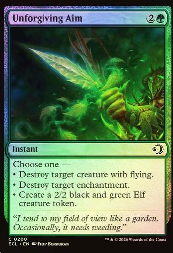 Unforgiving Aim [Foil]