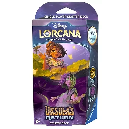 Disney Lorcana: Ursala Returns TCG Starter Deck Amber & Amyhest