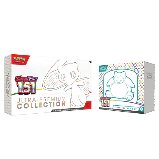 ONLINE EXCLUSIVE - Scarlet & Violet 151 Ultra Premium Collection Elite Trainer Box Bundle