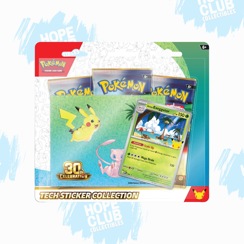 Pokémon: 30th Anniversary Celebrations Alolan Exeggutor Tech Sticker Collection (Pre-order)