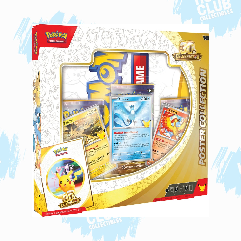 Pokémon: 30th Anniversary Celebrations Poster Collection (Pre-order)