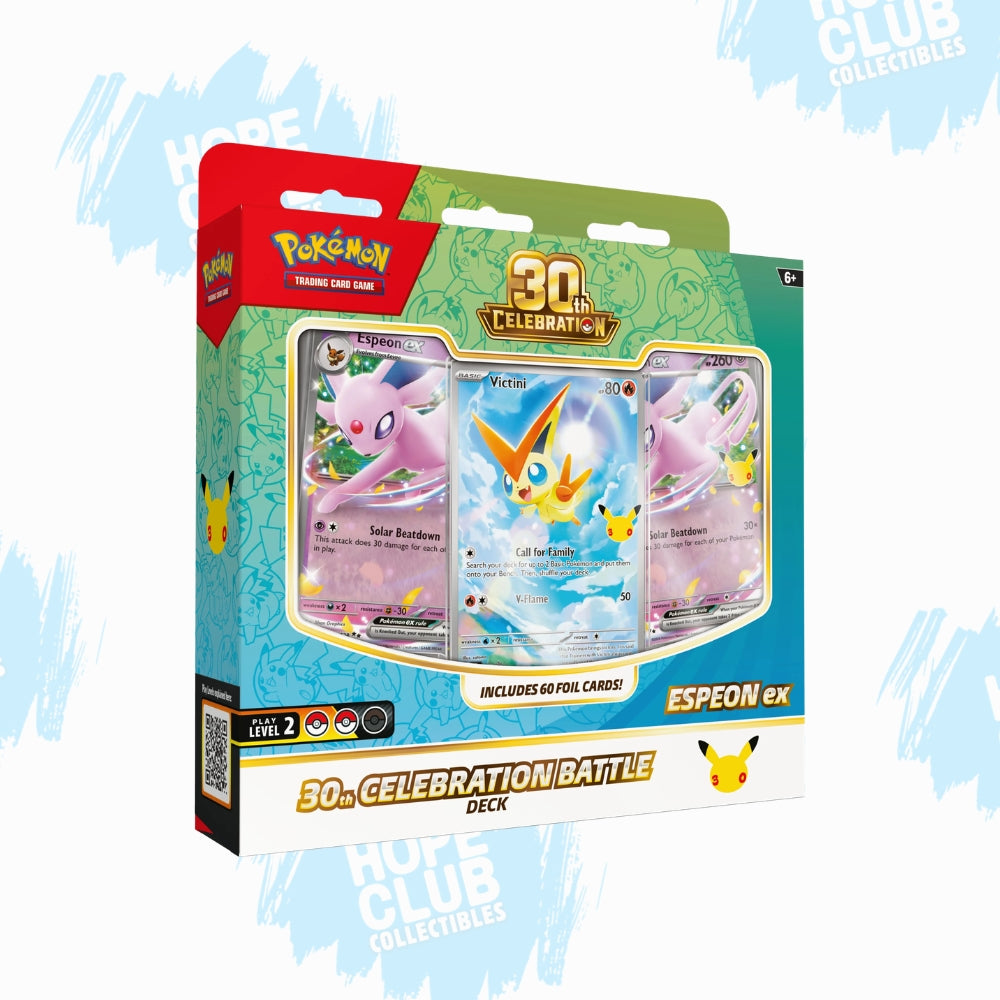Pokémon: 30th Anniversary Celebrations Battle Deck ONE AT RANDOM (Pre-order)
