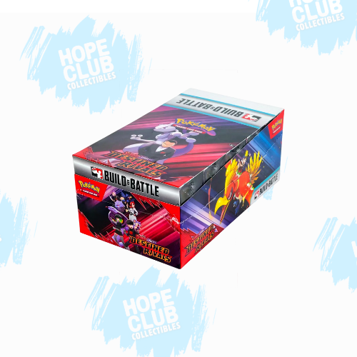 HCO EXCLUSIVE - Pokémon: Scarlet & Violet - Destined Rivals Build & Battle Box SEALED Display