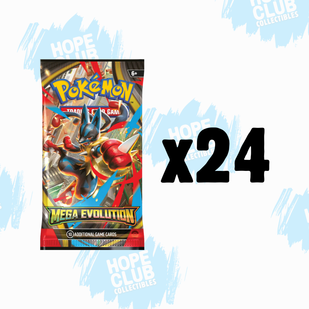 HCO LIMITED DEAL: 24 Mega Evolutions Base Set Booster Packs