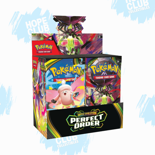 Pokémon: Mega Evolutions Perfect Order Booster Box (Pre-order)