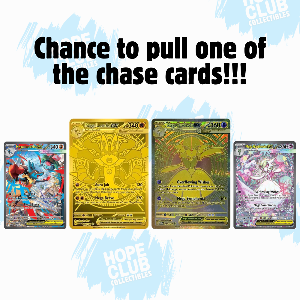 HCO LIMITED DEAL: 24 Mega Evolutions Base Set Booster Packs