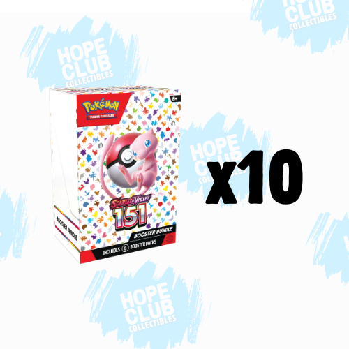 HCO EXCLUSIVE - Pokemon: Scarlet & Violet - 151 Booster Bundle SEALED Display