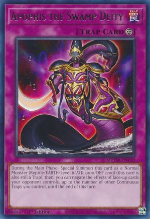 Apophis the Swamp Deity (MZTM-EN110) - Maze of the Master 1st Edition