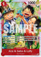 Ace & Sabo & Luffy (OP13-007) - Carrying On His Will Foil