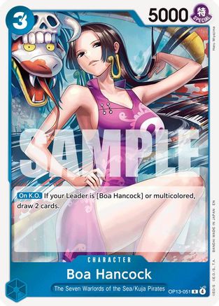 Boa Hancock (OP13-051) - Carrying On His Will Foil