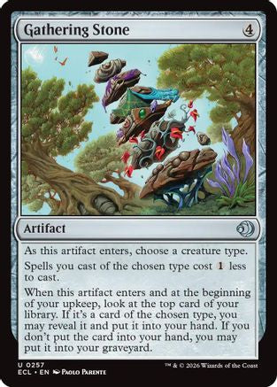 Gathering Stone (ECL-257) - Lorwyn Eclipsed Foil