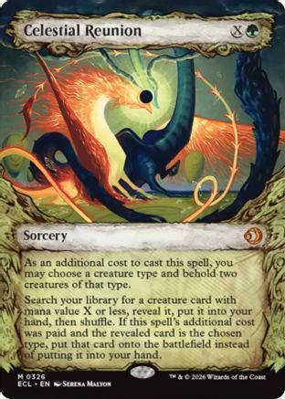 Celestial Reunion (Showcase) (ECL-326) - Lorwyn Eclipsed Foil