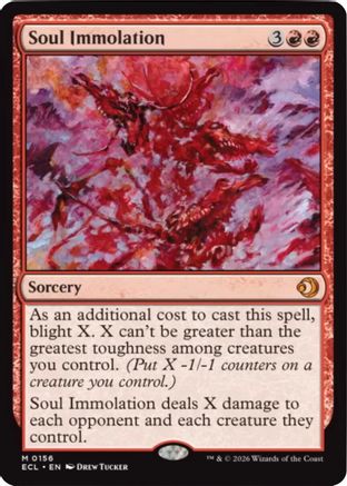 Soul Immolation (ECL-156) - Lorwyn Eclipsed