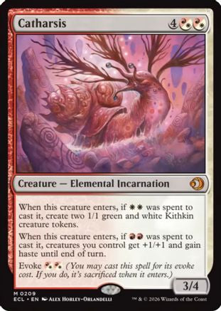 Catharsis (ECL-209) - Lorwyn Eclipsed Foil