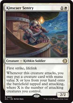 Kinscaer Sentry (ECL-022) - Lorwyn Eclipsed