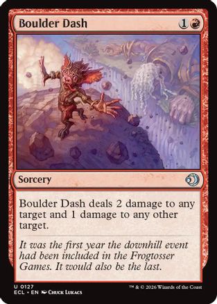 Boulder Dash (ECL-127) - Lorwyn Eclipsed