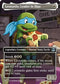 Leonardo, Leader in Blue (Borderless) (TMT-196) - Teenage Mutant Ninja Turtles Foil