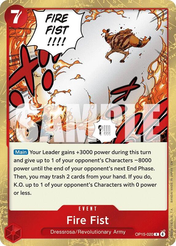 Fire Fist [Foil] - OP15-020 - R - Adventure on Kami's Island