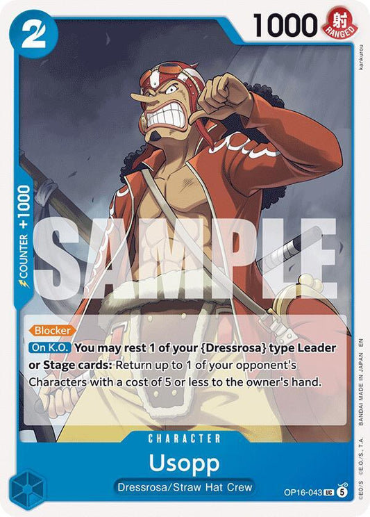 Usopp - OP16-043 - UC - The Time of Battle