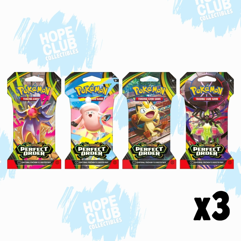 HCO EXCLUSIVE BUNDLE: 3 Sleeved Booster Art Sets (Pre-order)