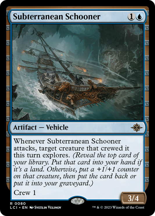 Subterranean Schooner (LCI-080) - The Lost Caverns of Ixalan Foil