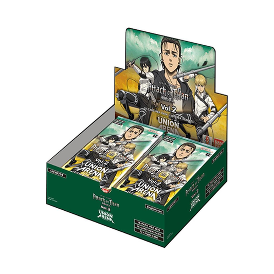 Union Arena CG: Attack on Titan Volume 2 Booster Box