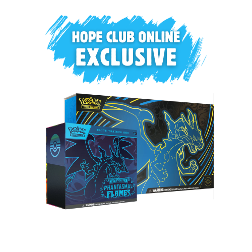 HCO EXCLUSIVE BUNDLE: Phantasmal Flames Charizard X ex UPC + ETB